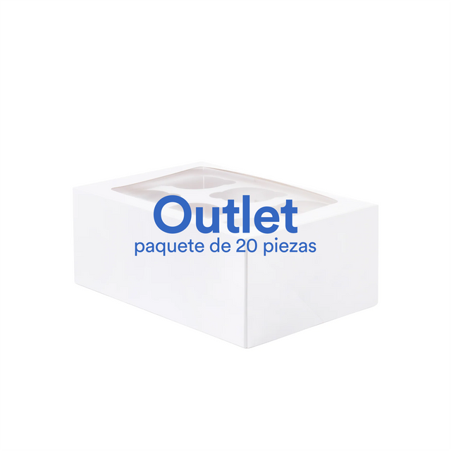 Cajas para Cupcakes - Outlet