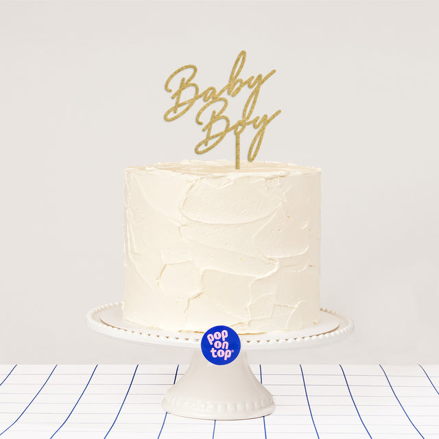 B02 Baby Boy - Cake Topper