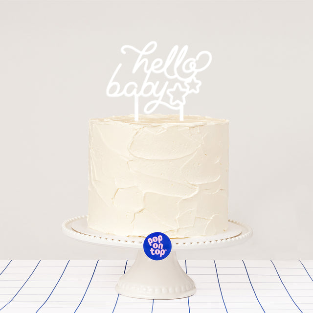 B03 Hello Baby - Cake Topper