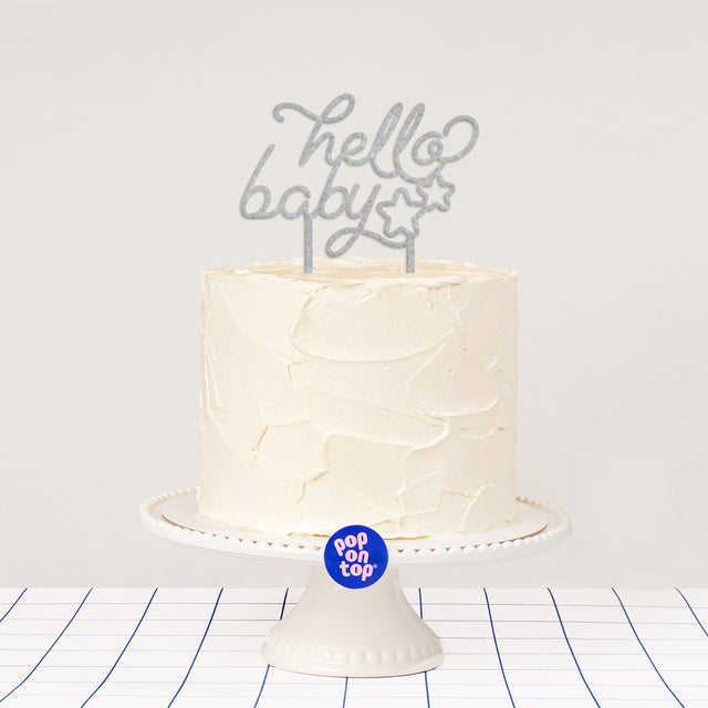 B03 Hello Baby - Cake Topper