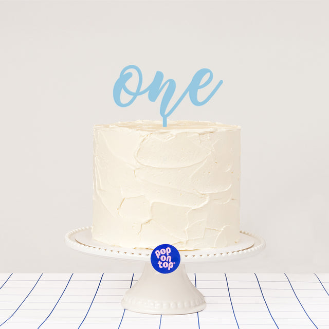 B04 One - Cake Topper