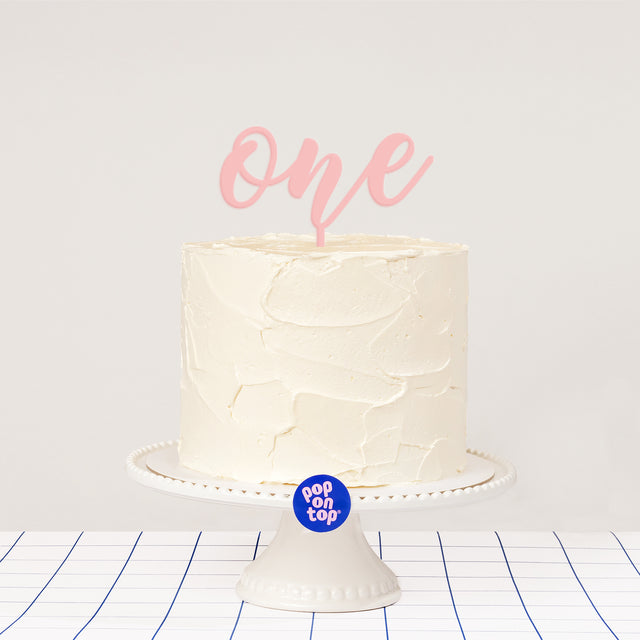 B04 One - Cake Topper