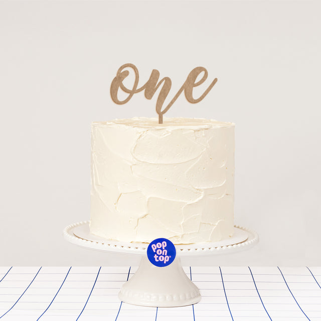 B04 One - Cake Topper