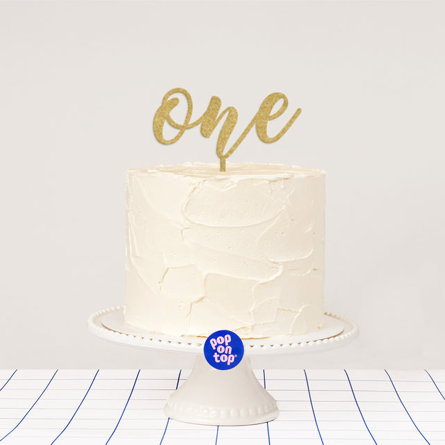 B04 One - Cake Topper