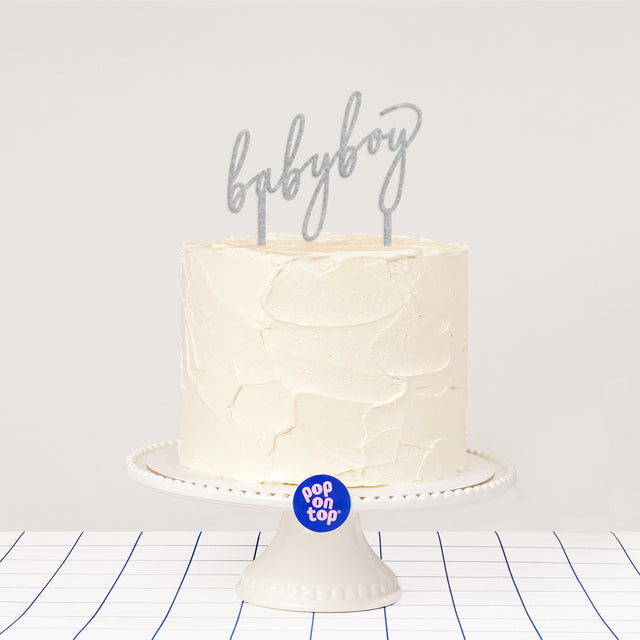 B12 Baby Boy - Cake Topper