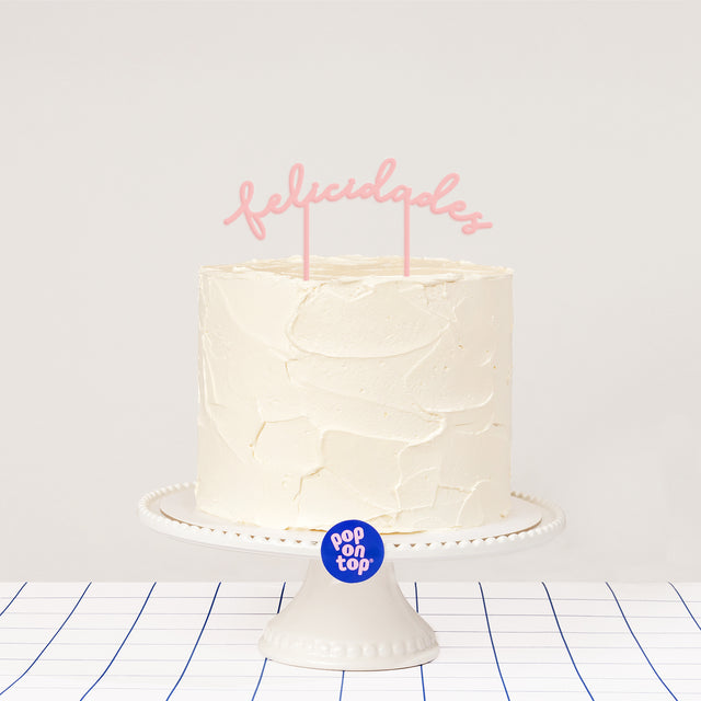 F05 Felicidades - Cake Topper