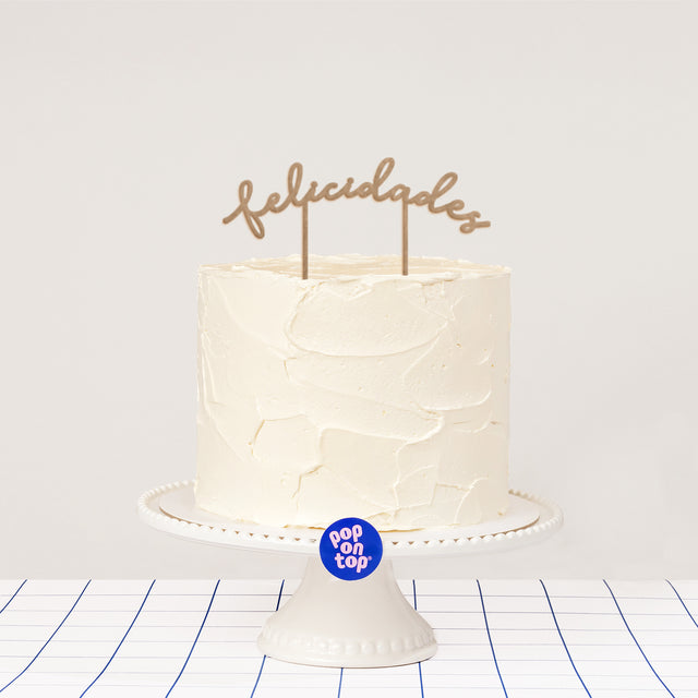 F05 Felicidades - Cake Topper