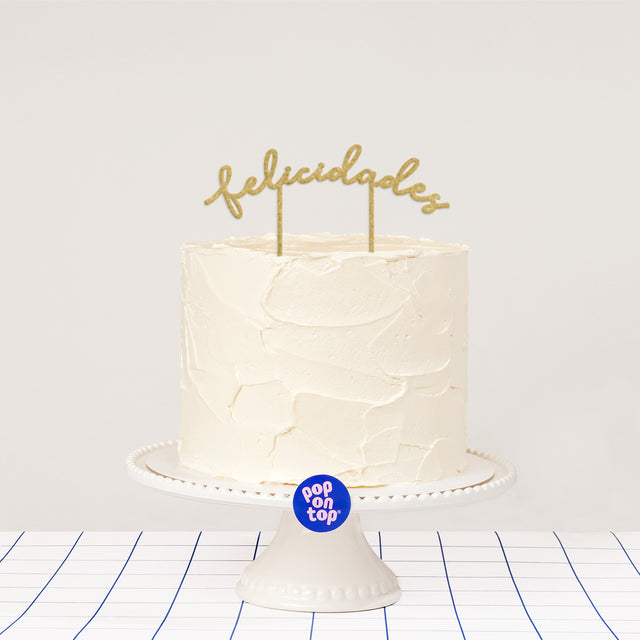 F05 Felicidades - Cake Topper