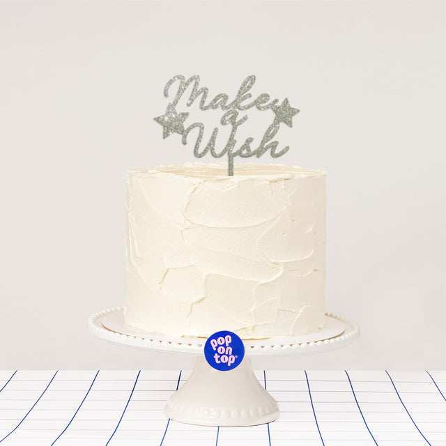 F06 Make A Wish - Cake Topper