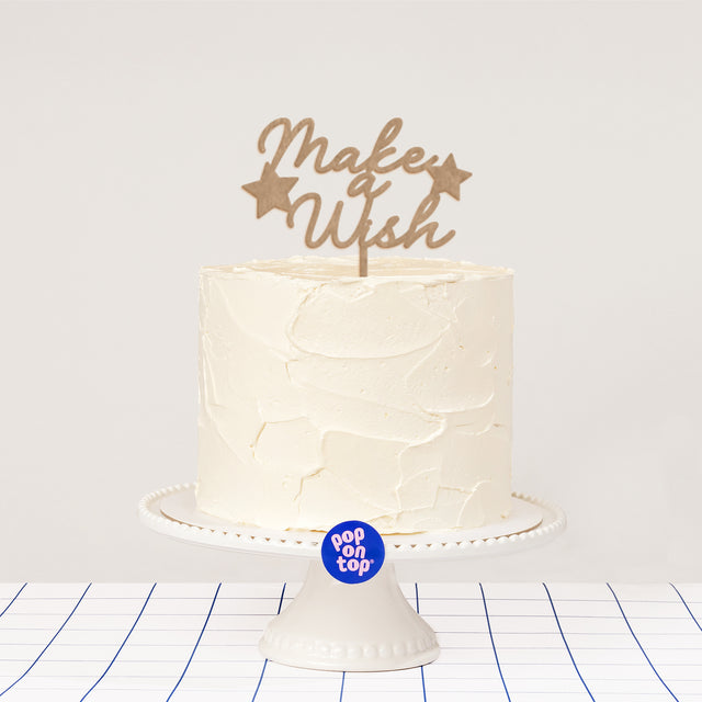 F06 Make A Wish - Cake Topper