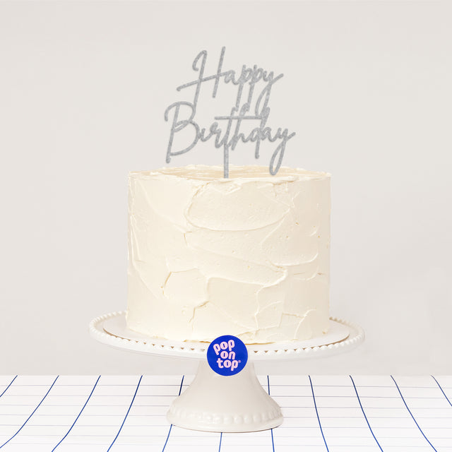 F07 Happy Birthday - Cake Topper