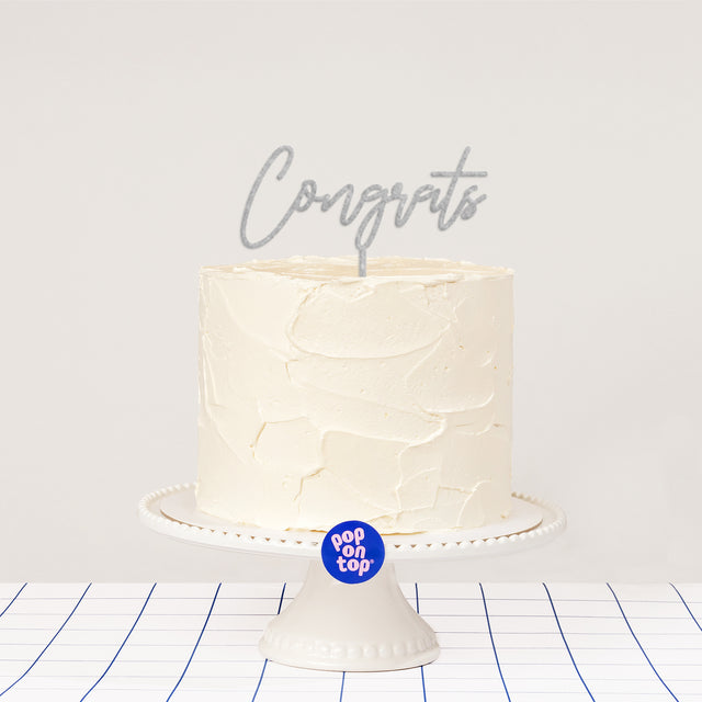 F08 Congrats - Cake Topper