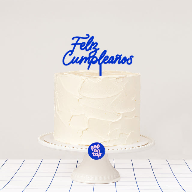 F09 Feliz Cumpleaños - Cake Topper