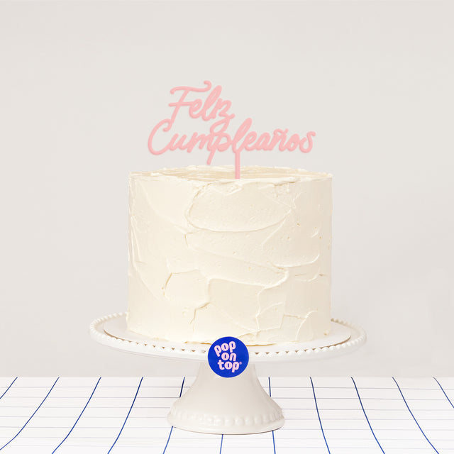 F09 Feliz Cumpleaños - Cake Topper