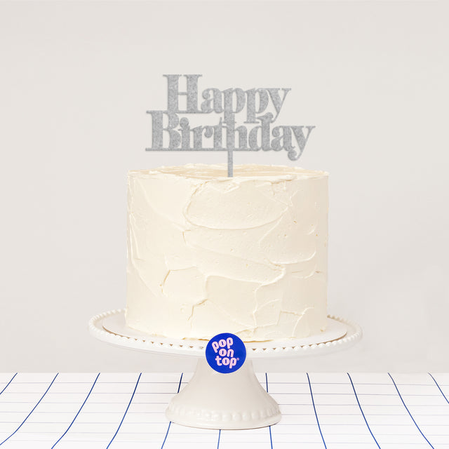 F17 Happy Birthday - Cake Topper