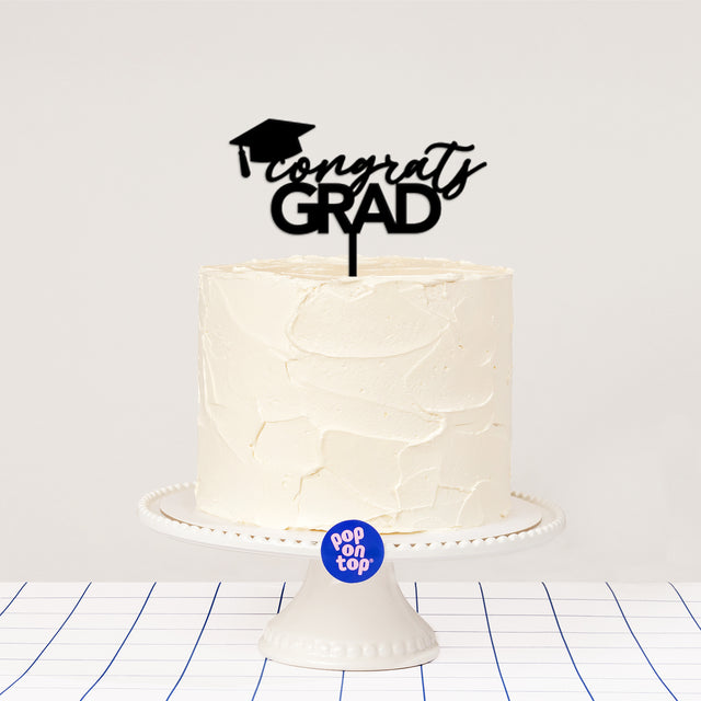 G01 Congrats Grad - Cake Topper