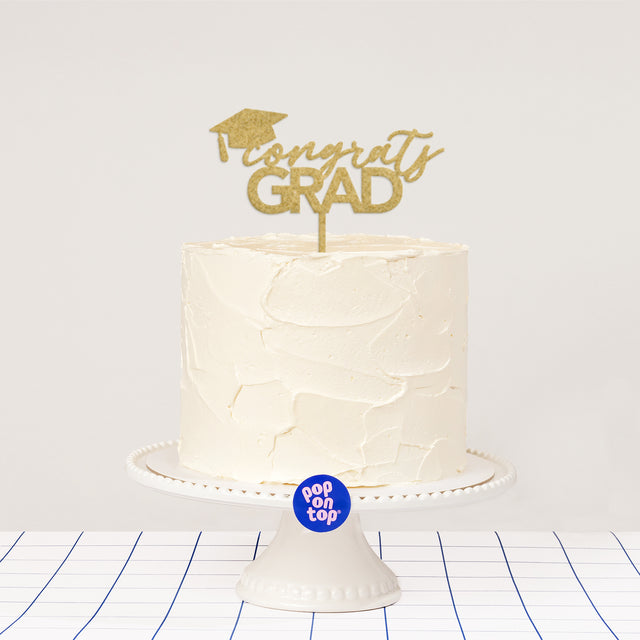 G01 Congrats Grad - Cake Topper