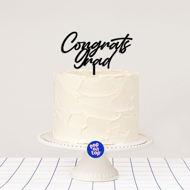 G03 Congrats Grad - Cake Topper