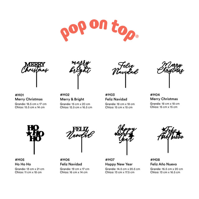 Cake Toppers - Holidays Mix