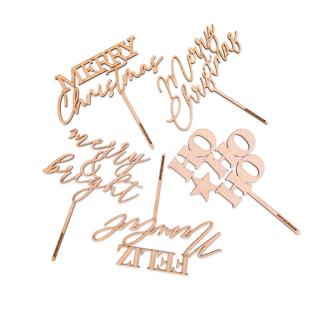 Cake Toppers - Holidays Mix