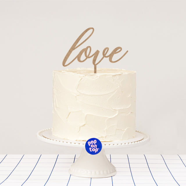 N02 Love - Cake Topper