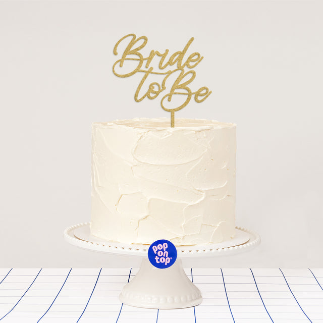 N04 Bride To Be - Cake Topper