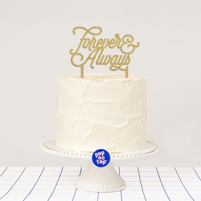 N13 Forever & Always - Cake Topper