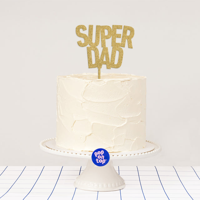 P05 Super Dad - Cake Topper