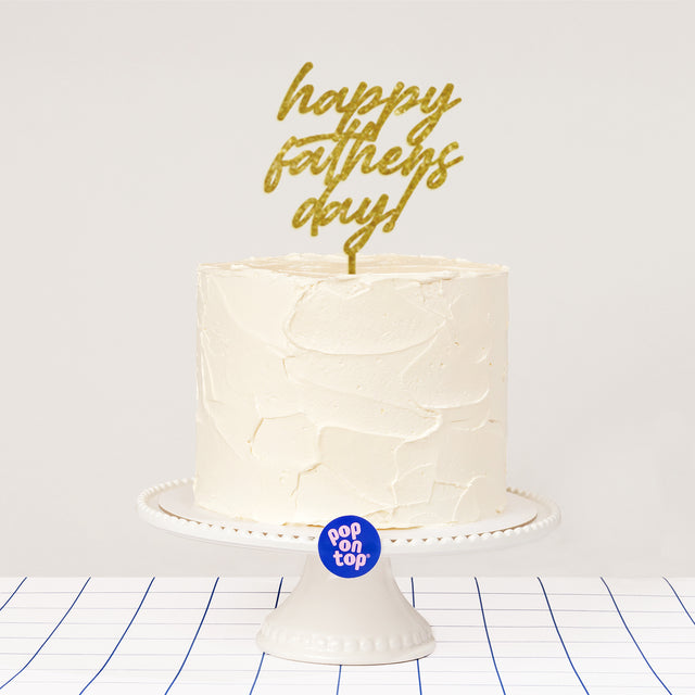 P06 Happy Fathers Day - Cake Topper