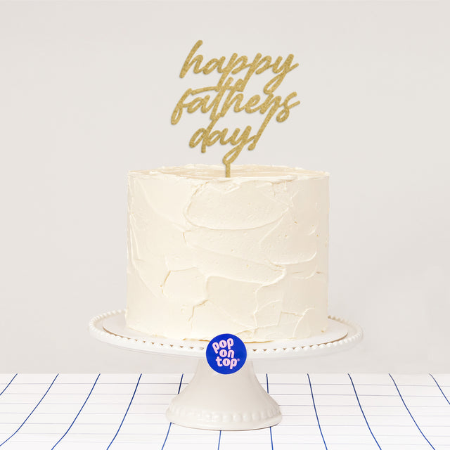 P06 Happy Fathers Day - Cake Topper