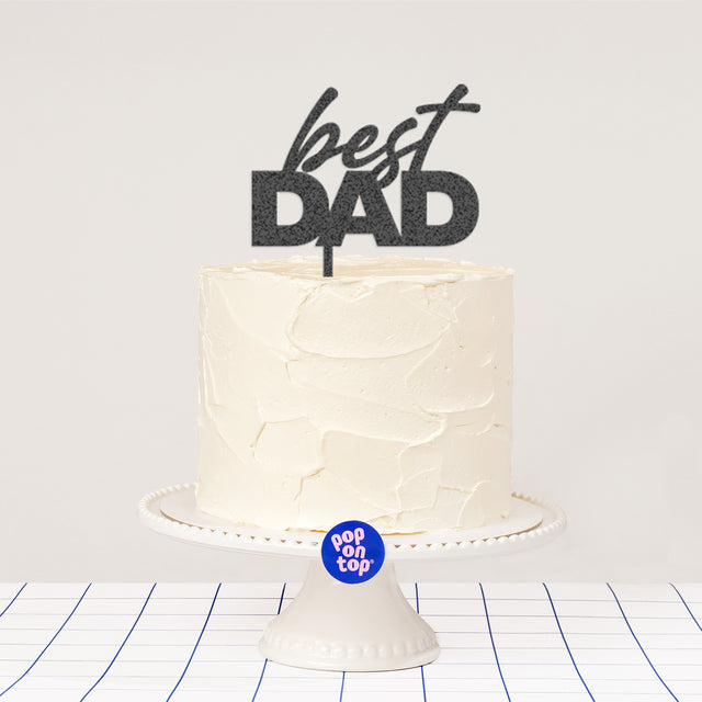 P07 Best Dad - Cake Topper