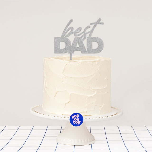 P07 Best Dad - Cake Topper